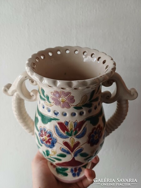 A nice large Bozsik Kalman vase from Kunszentmárton