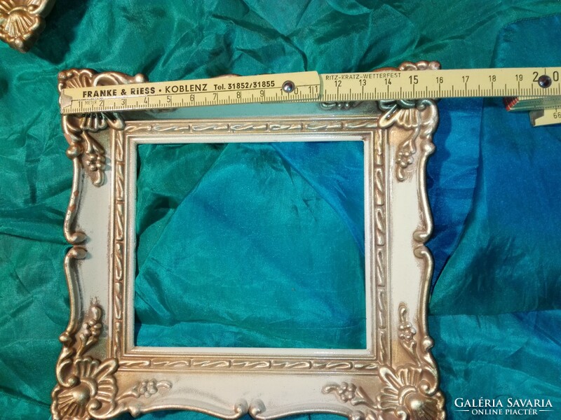 Antique effect, gilded picture frame.