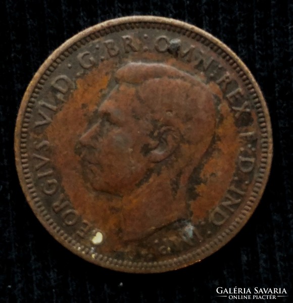 Anglia Half penny 1943 - 0101