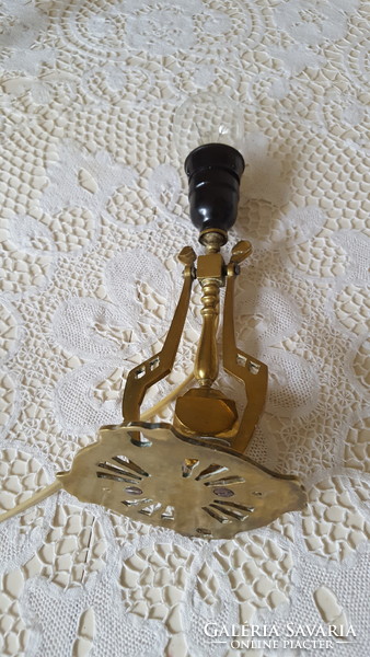 Brass boat lamp, for table or wall use