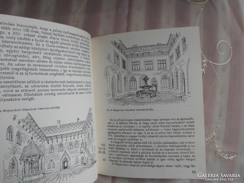 Héjj Miklós: A visegrádi királyi palota (Corvina, 1977; Műemlék sorozat)