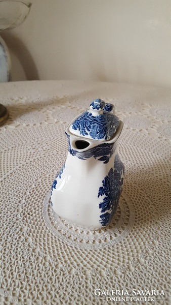 Kisméretű angol Wedgwood porcelán kancsó,kiöntő