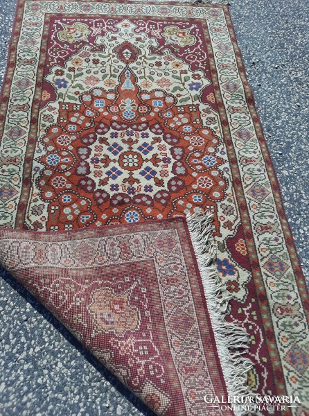 Antique rug from Békésszentandrás 90 x 180 cm