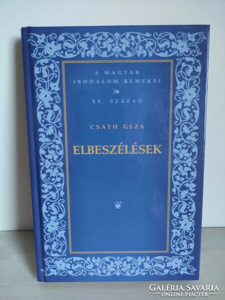 Csáth Géza: Elbeszélések. Új könyv