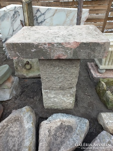 Stone table or flower stand
