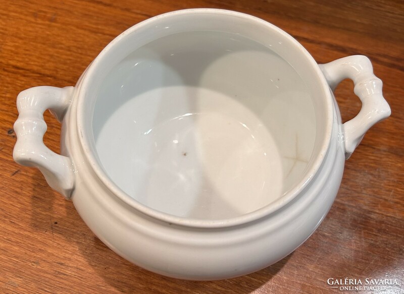 Porcelain small soup bowl