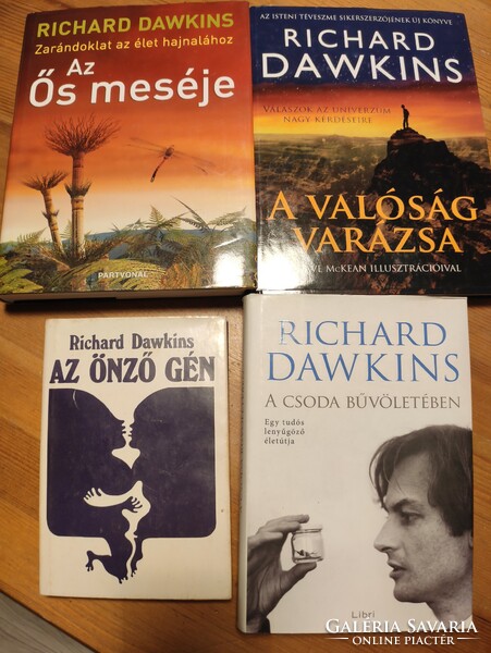 Richard dawkins: the selfish gene, the tale of the ancestor, the magic of reality, under the spell of wonder book package