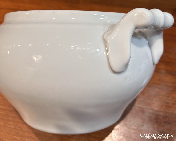 Porcelain small soup bowl