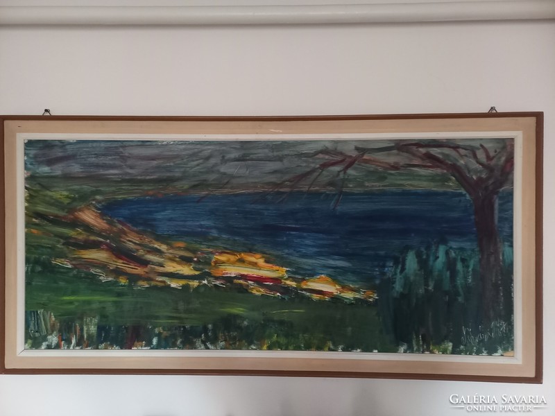 Tóvári Tóth István-Kék öböl 140x60 (150x70)