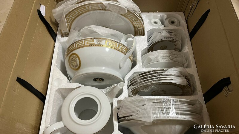 Ingyen szállítással új 57 db-os porcelán étkészlet Prima collezione