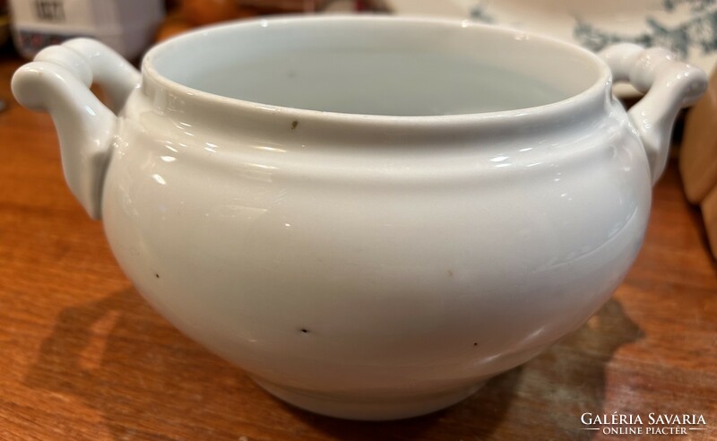 Porcelain small soup bowl