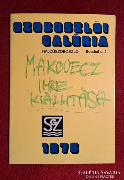 Makovecz Imre: Épitészeti kiállítása Hajdúszoboszló 1976