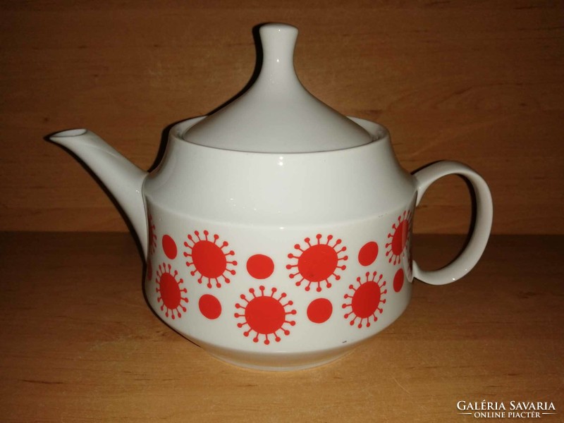Alföldi porcelán Centrum varia napocskás teáskanna tea kiöntő (7p)