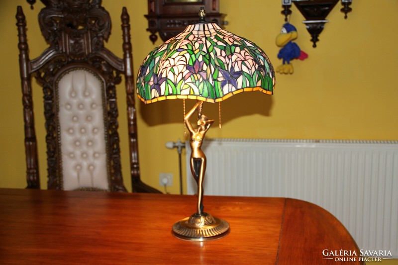 Tiffany lamp in the shape of a woman 60 cm 1.