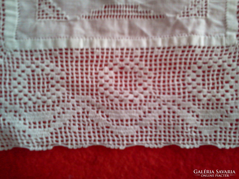 Antique handkerchief - ticket handkerchief - tablecloth