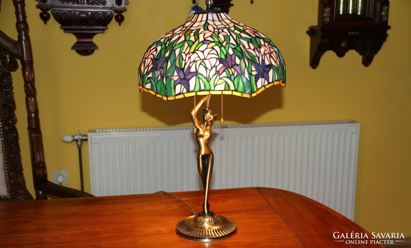 Tiffany lamp in the shape of a woman 60 cm 1.