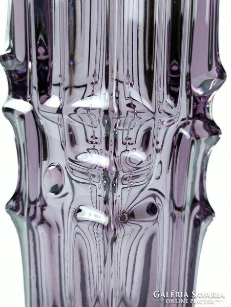 Czech art glass vase - vladislav urban - sklo union 1968 Rosice