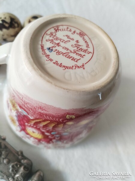 Coffee, tea, ceramic set - royal tudor/ 1 person