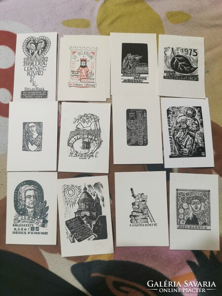 43 ex libris for sale together!