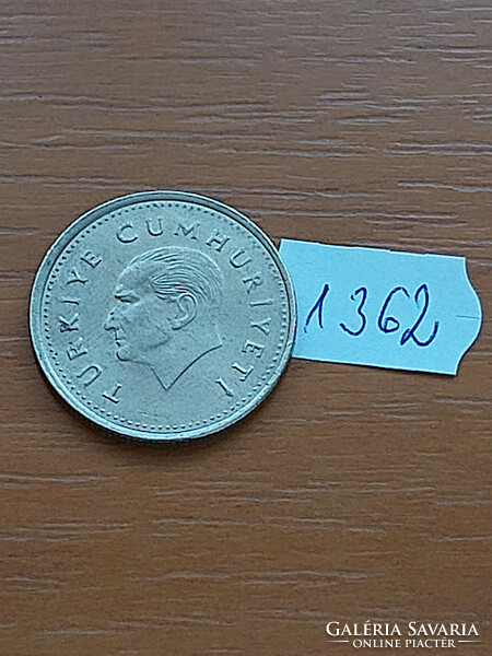 Turkey 1000 lira 1991 (cu-ni-zn) 1362
