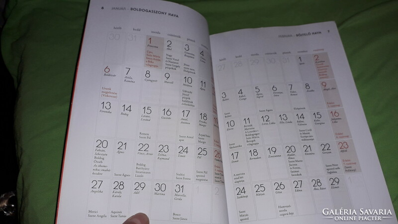 2020.Dr. Zsolt Antal - Diocese of Szeged-Csanád tower direction calendar according to the pictures