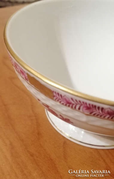 Serving bowl with Herend apponyi pattern