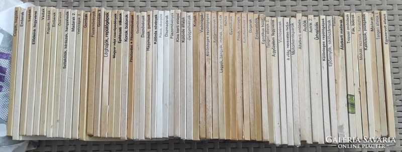 Búvár zsebkönyvek, Kolibri könyvek darabja 600,-forint a képek szerint