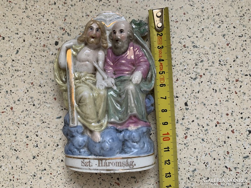 1900 Holy Trinity porcelain, damaged