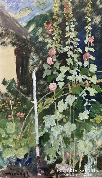 Ignác Ujváry - flower garden (summer impression)
