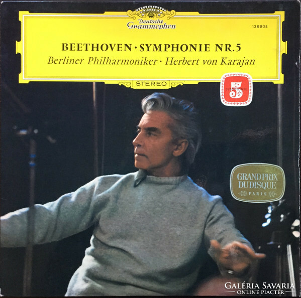 Beethoven - Berliner Philharmoniker • Herbert von Karajan - Symphonie Nr.5 (LP, RE)