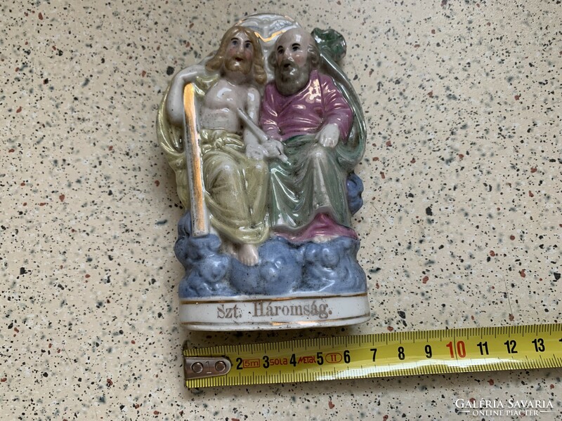 1900 Holy Trinity porcelain, damaged