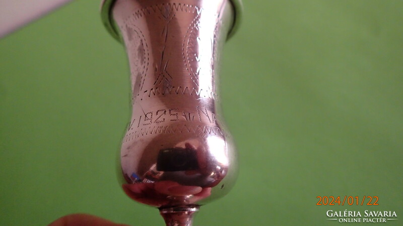 Kiddush pohár ezüst 48 gr. , Nadworne 1925-ből