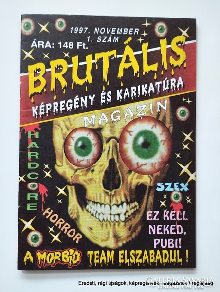 1997 november    /  BRUTÁLIS  /  Eredeti, régi ÚJSÁG  Ssz.:  26870