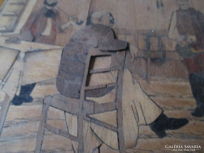 Missing marquetry image