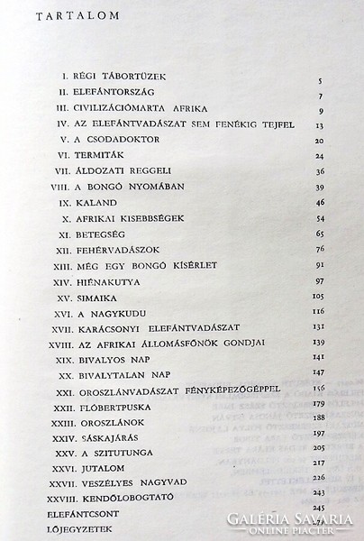 Széchenyi Zsigmond: Afrikai tábortüzek. Vadásznapló-kivonatok, 1932-1934