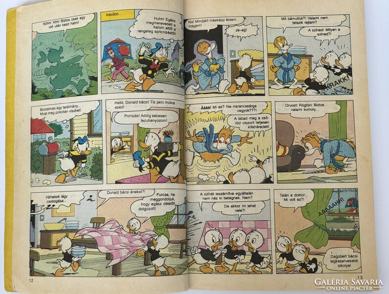 Funny pocket books 1990, 2. Publication: bácsi dagobert c. A comic book