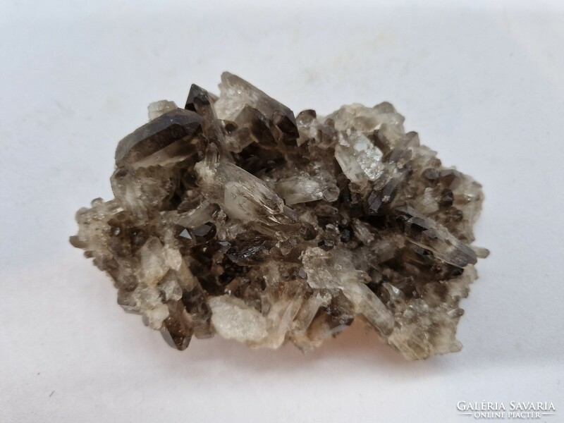Smoke quartz mineral colony