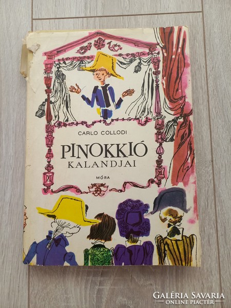 Carlo Collodi: Pinokkió kalandjai c. könyv (1977-es kiadás)