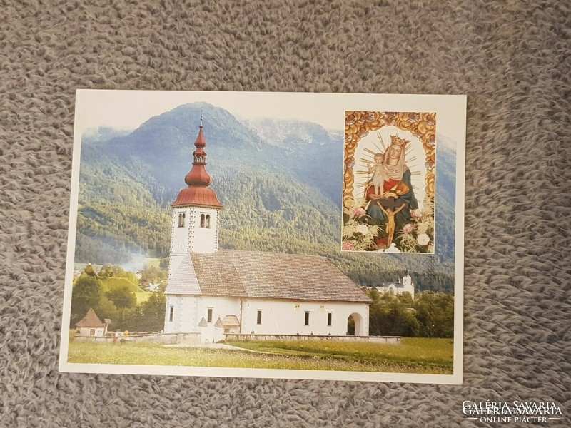 Bitnje Slovenia postcard