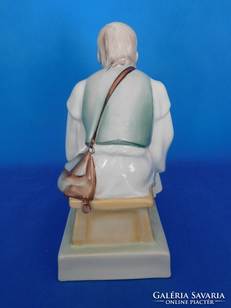 Zsolnay antique bacon peasant