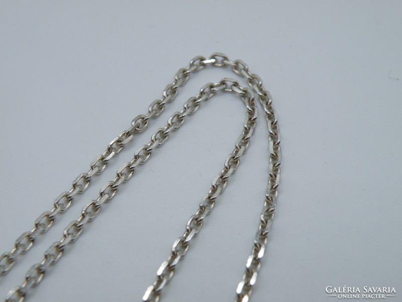 UK0130  Elegáns ezüst nyaklánc szív alakú medál 925