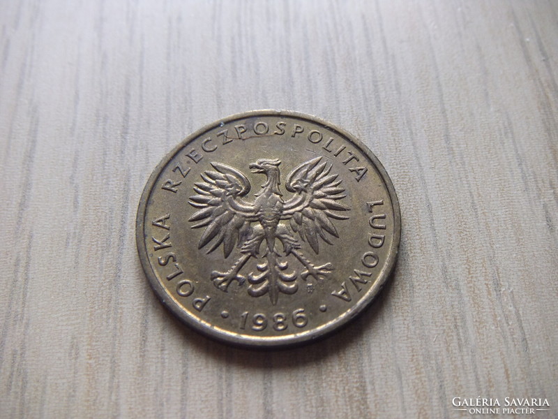 5   Złoty    1986    Lengyelország
