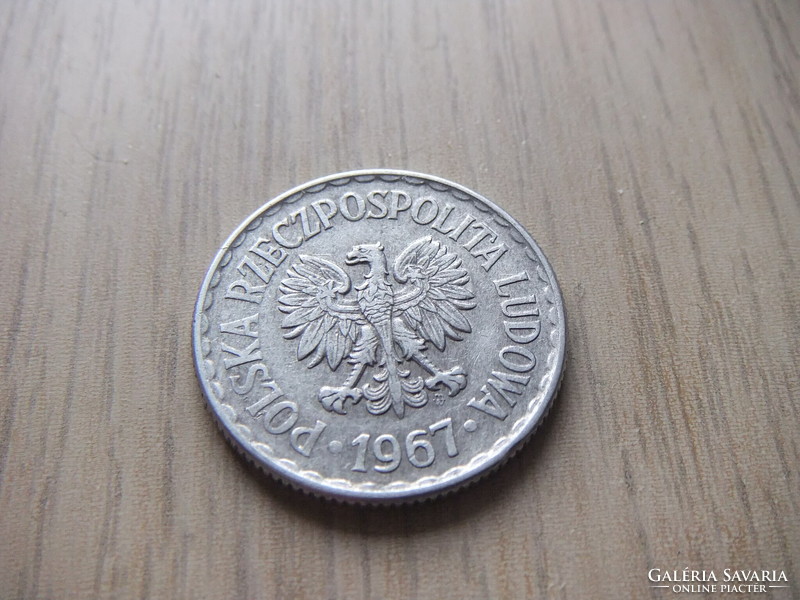 1   Złoty    1967    Lengyelország