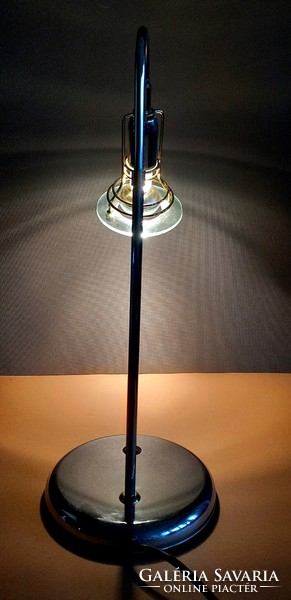 Postmodern chrome glass table lamp negotiable