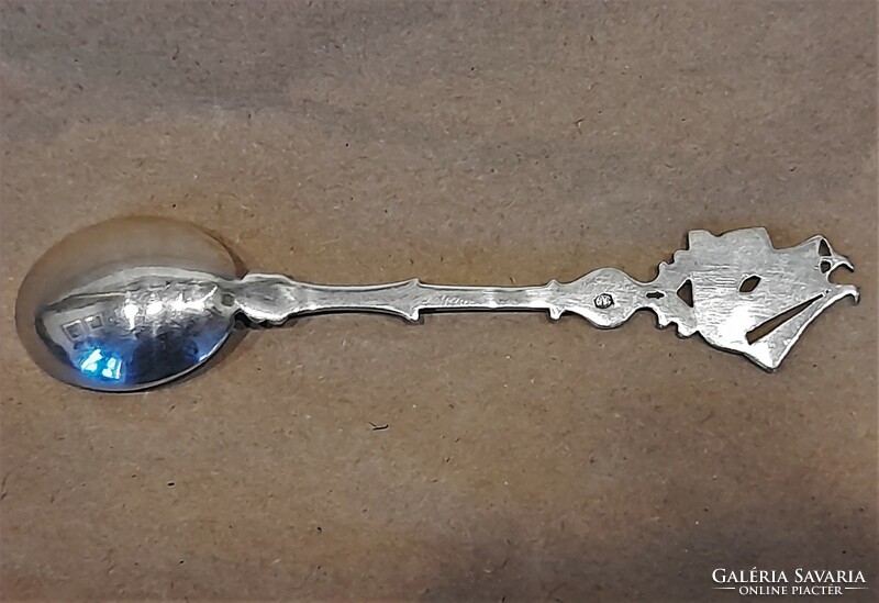 Old Dutch silver ship's spoon