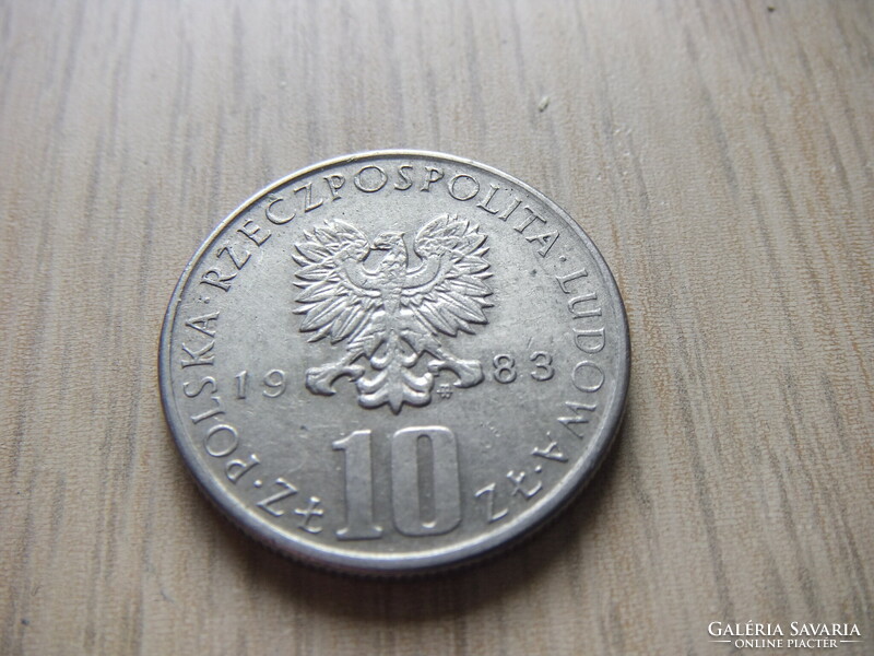 10   Złoty    1983    Lengyelország