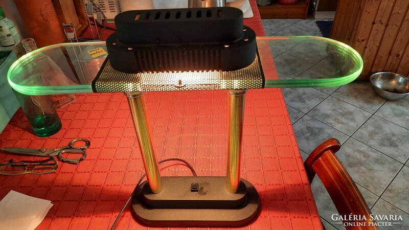 Robert Sonneman/ Kovács design asztali lámpa - banklámpa