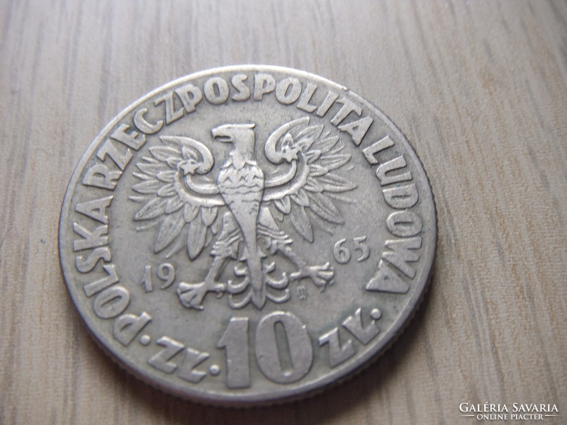 10   Złoty    1965    Lengyelország
