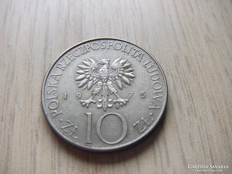 10   Złoty    1975    Lengyelország