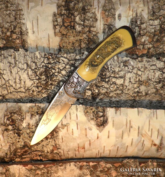 Deer hunting knife, knife.